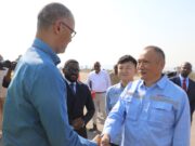 Le ministre des Mines Kizito Pakabomba visite TFM, le géant minier du cuivre et du cobalt de la RDC